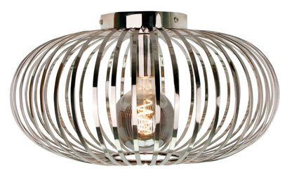 Chericoni Curvato Ceiling lamp - 1 light - Ø40cm - E27 - Chrome