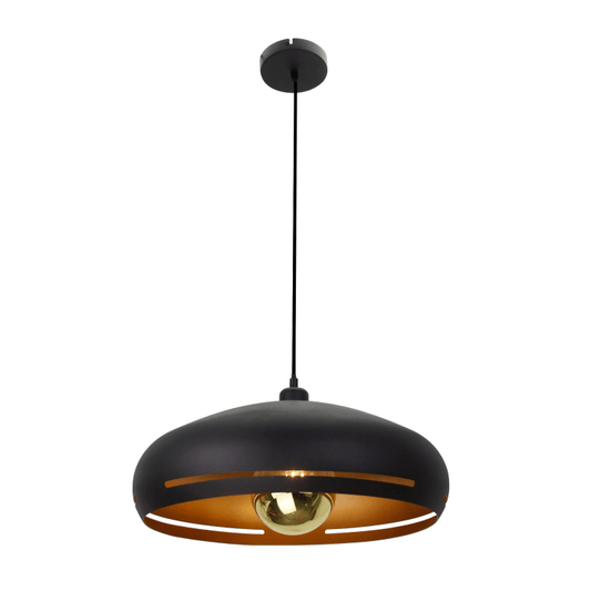 Striscia Hanglamp – 1 lichts – Ø45cm – zwart