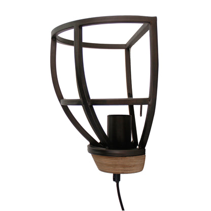 Chericoni Aperto Wall Lamp - 1 light - Ø25 cm - E27 - Black