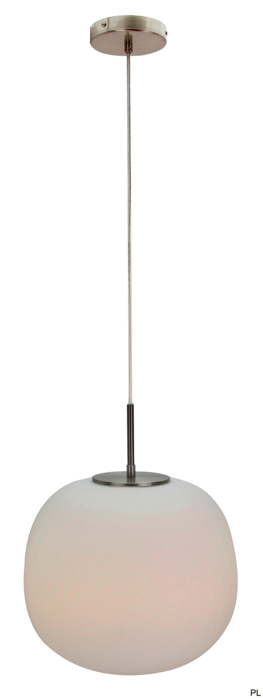 Chericoni Opalino hanglamp 1 licht Ø 38 cm, moderne hanglamp met E27 fitting voor sfeervolle verlichting.