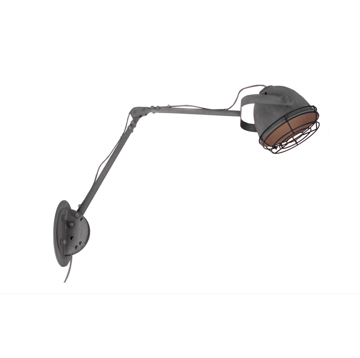 Industria wandlamp – grijs betonlook