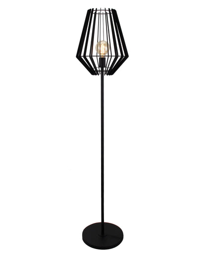 Chericoni Tavola Vloerlamp – 1 lichts – Ø30 cm – E27 – Zwart