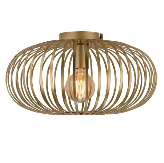 Chericoni Curvato Ceiling lamp - 1 light - Ø40cm - E27 - Gold