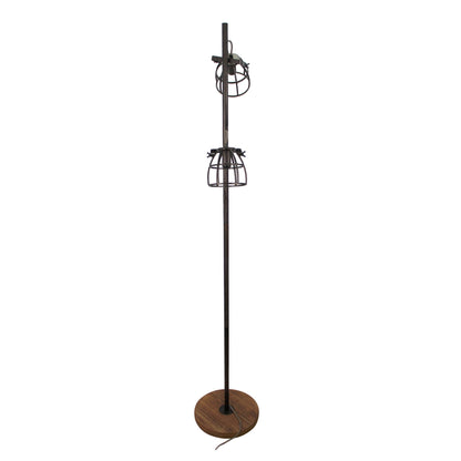 Chericoni Aperto Floor lamp - 2 lights - Ø12 cm - E14 - Black