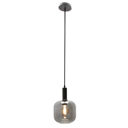 Chericoni Specchio Hanglamp – 1 lichts – Ø21 cm – E27 – Zwart