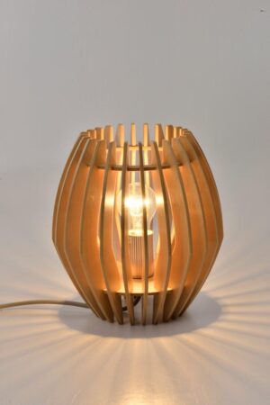 Chericoni Tavola Tafellamp - 1 lichts - Ø23 cm - E27 - Hout